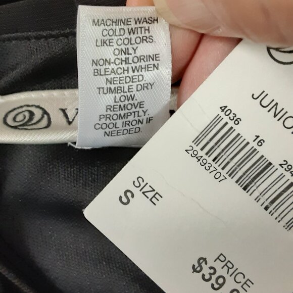 Versona Accessories Juniors LONG Dress Size SMALL, Sleeveless, Elastic Waist - Picture 3 of 10